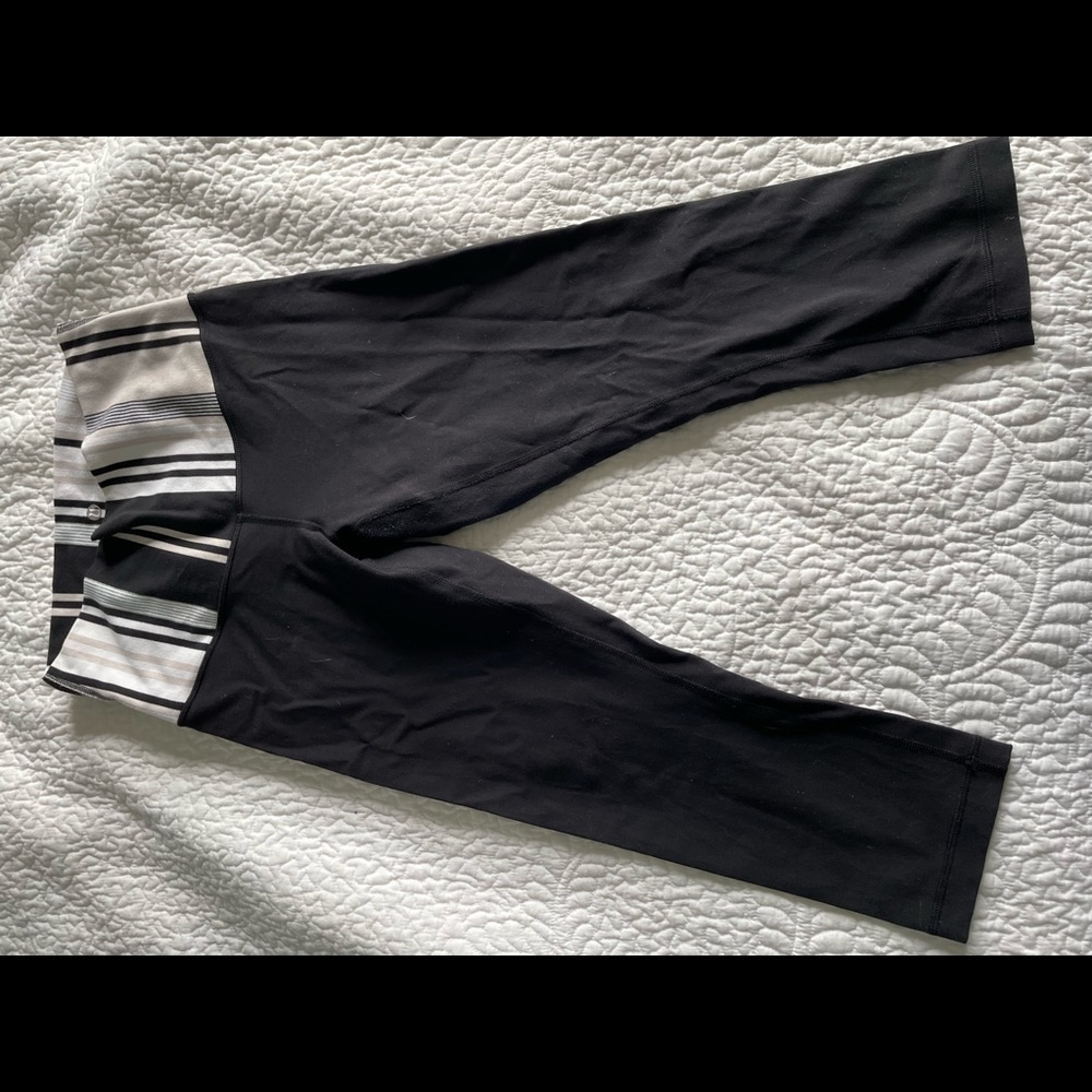 Lululemon high rise wunder under crop